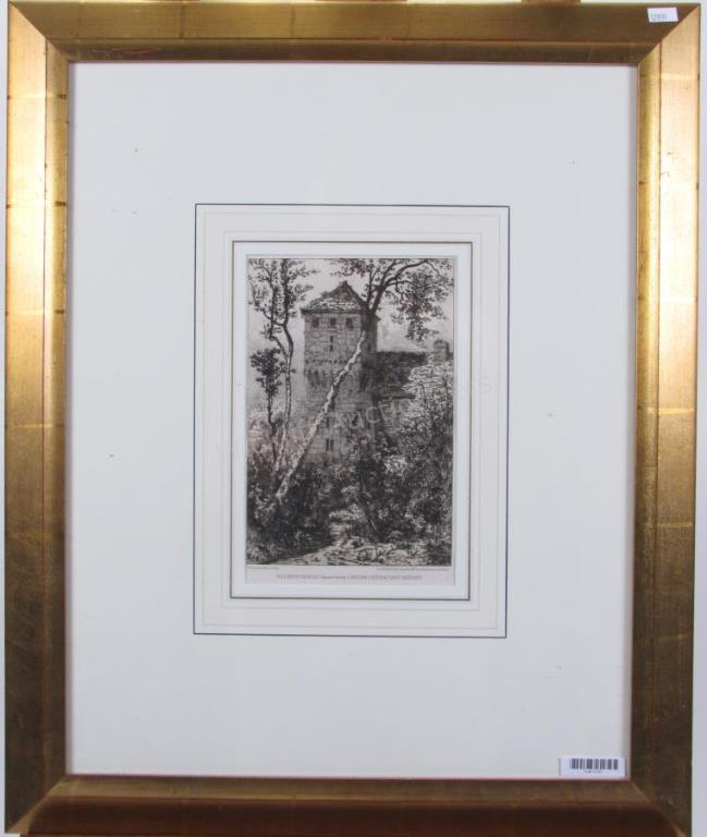 Appraisal: An original engraving by Jean-Gaston Coindre Valleroy-Le-Bois titled lower margin