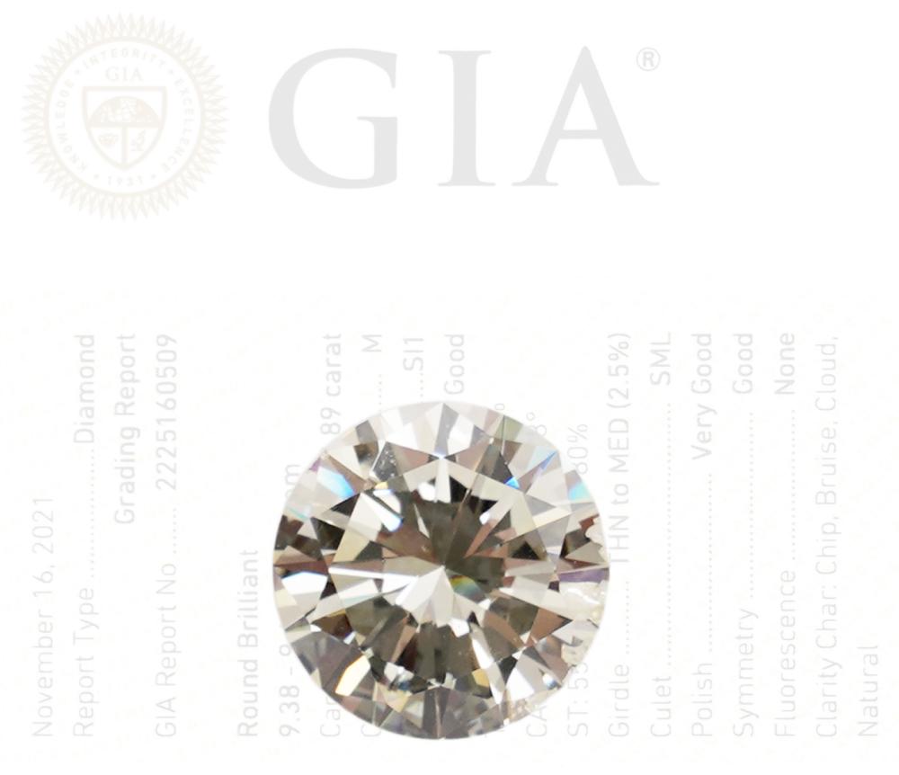 Appraisal: GIA CERTIFIED CARAT ROUND BRILLIANT DIAMONDGia Certificate Carat Round Brilliant