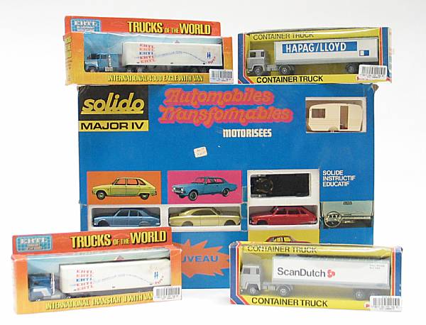 Appraisal: Assorted Boxed vehicle sets Lot includes an accumulation of boxed