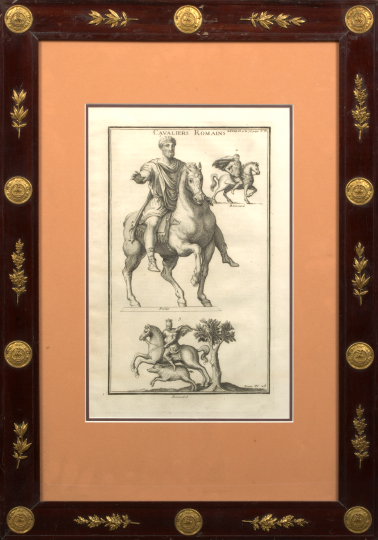 Appraisal: Adam Bossard French ca - a pair of engravings from