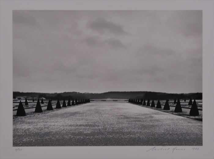 Appraisal: MICHAEL KENNA b LE NOTRE GARDENS FRANCE Gelatin silver print