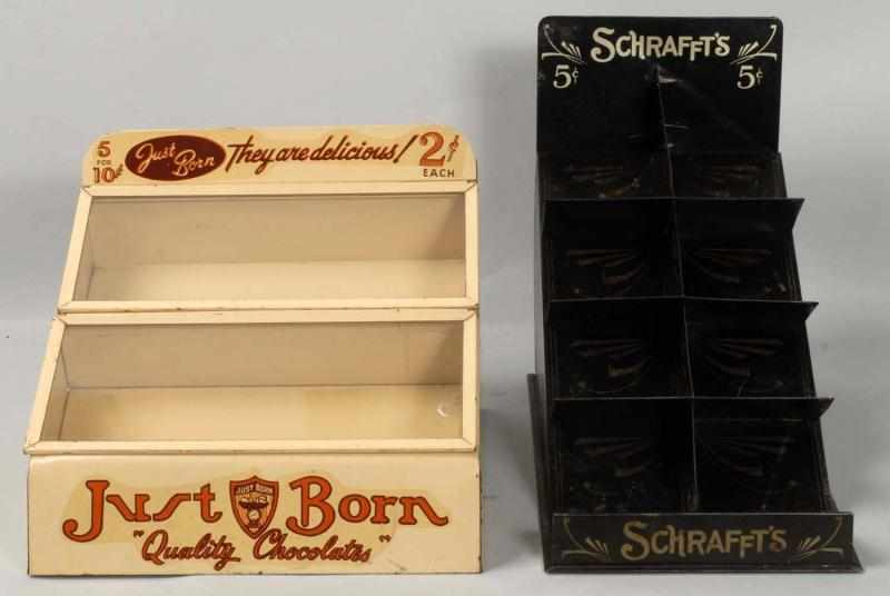 Appraisal: Lot of Chocolates Display Pieces Description Includes Just Born Quality