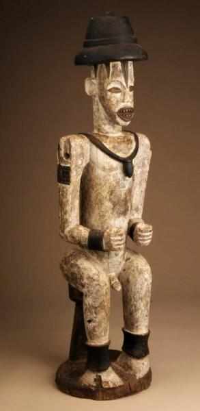 Appraisal: West African Igbo Chief Shrine Piece Description From Nigeria Made