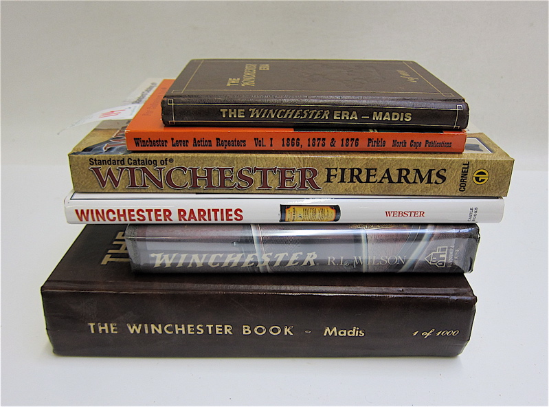 Appraisal: SIX BOOKS ON WINCHESTER FIREARMS The Winchester Book of by