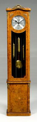 Appraisal: Louis XV style tall case clock case with marquetry ribbon