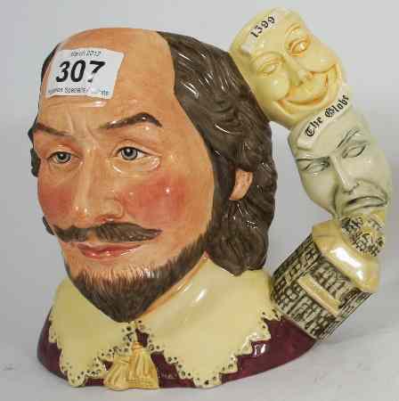 Appraisal: Royal Doulton Large Character Jug William Shakespeare D Jug of