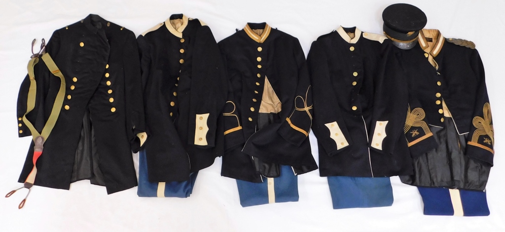 Appraisal: PC KENTISH GUARD MILITARY UNIFORM COLLECTION Rhode Island Late th