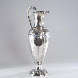 Appraisal: Large Tiffany Co sterling silver ewer Large Tiffany Co sterling