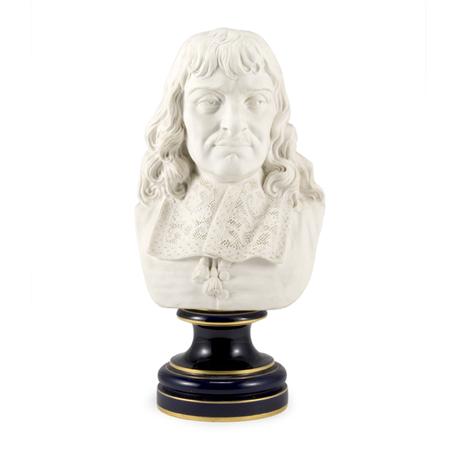 Appraisal: Sevres Bisque Porcelain Bust of a Cavalier Estimate -