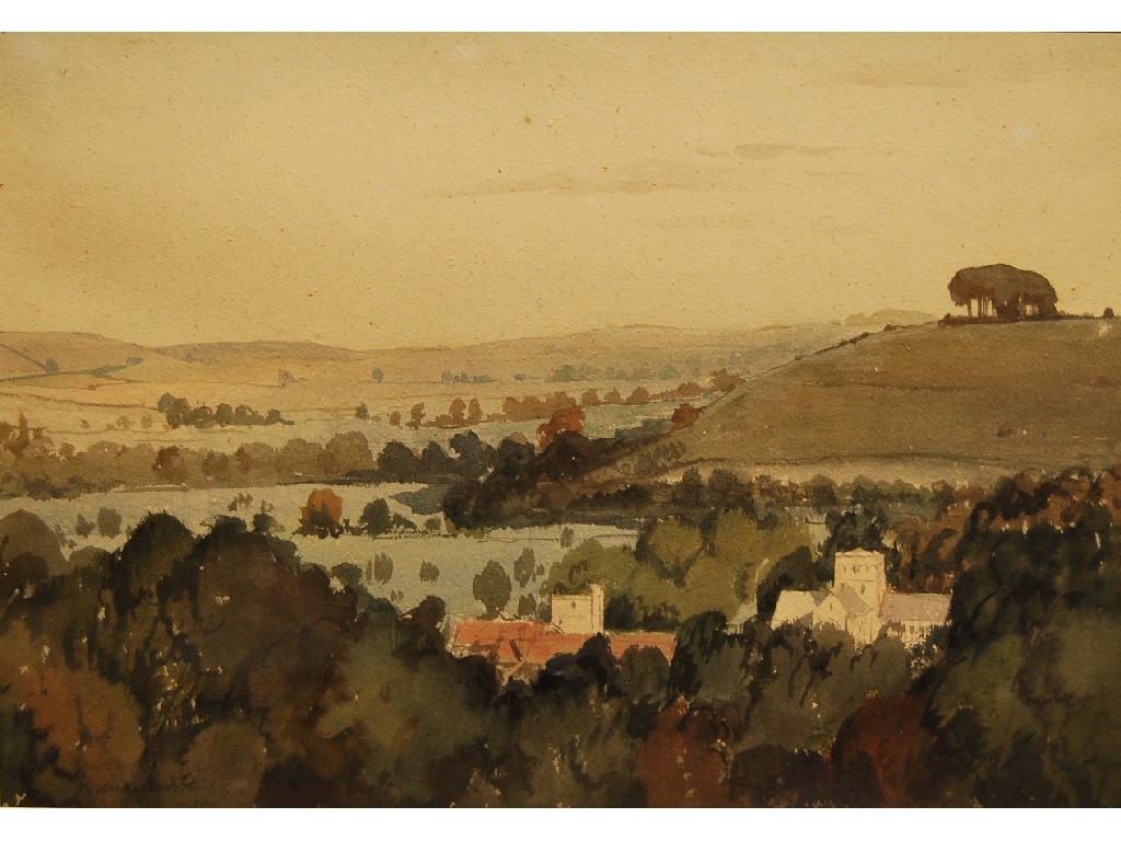 Appraisal: Williamsburg - View of St Cross towards St Catherine's Hill