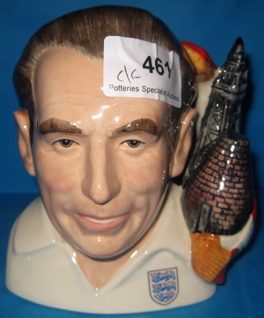 Appraisal: Royal Doulton Small Size Character Jug sir Stanley Matthews D