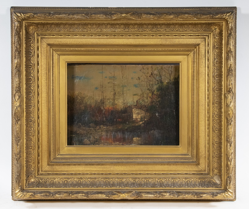 Appraisal: WILLIAM LOUIS SONNTAG NY OH - The Old Mill oil