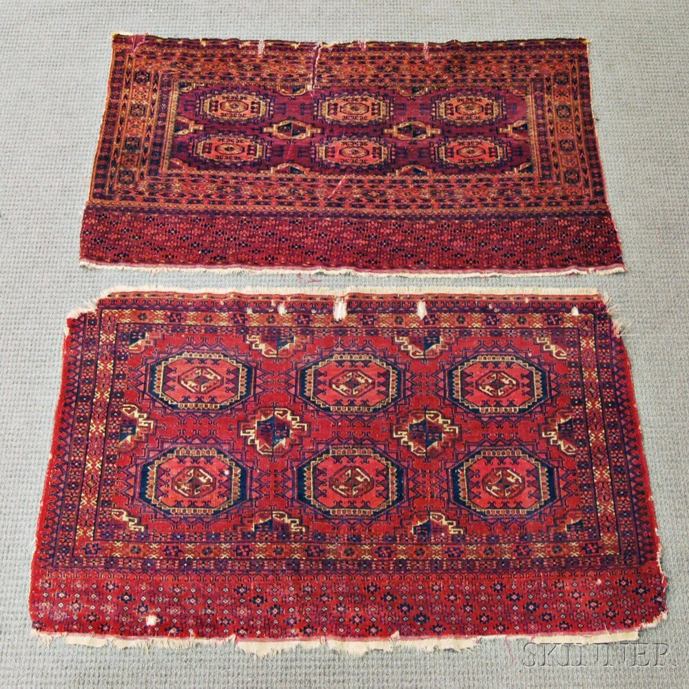 Appraisal: Two Tekke Chuvals West Turkestan early th century both with