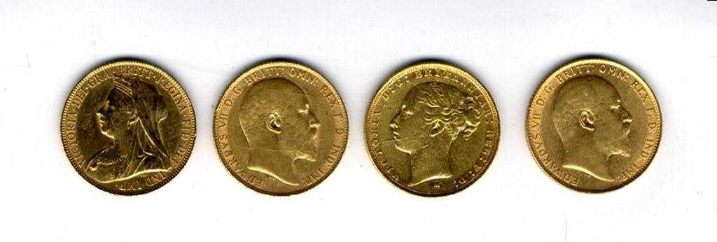 Appraisal: VICTORIA-EDWARD VII SOVEREIGN M P AND