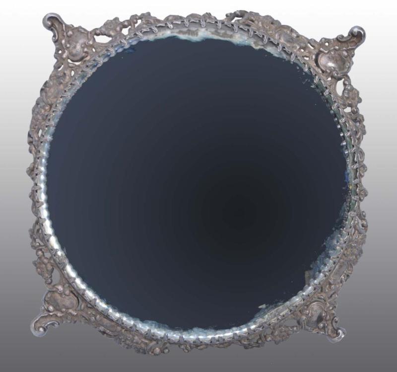 Appraisal: Lot of Mirrored Vanity Trays Description Mirrors are in silver-like