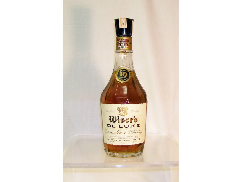 Appraisal: Wiser's Deluxe Canadian Whisky - oz bottle Sealed bottle By