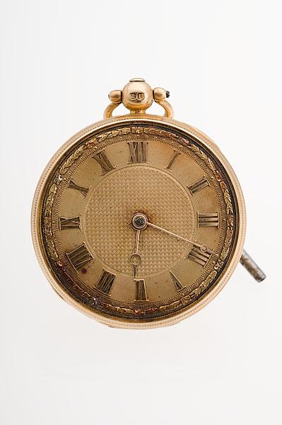 Appraisal: GOLD POCKET WATCH ROBERT STODDART LONDON English ca s An