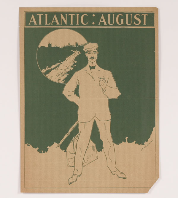 Appraisal: James Montgomery Flagg American - Atlantic August gent on Grand