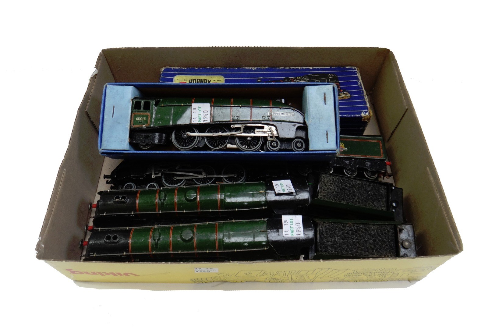 Appraisal: Three Hornby OO gauge locomotives and tenders two 'Duchess of