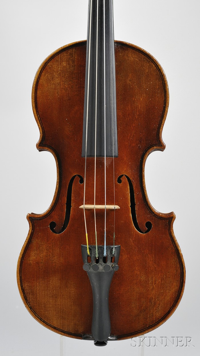 Appraisal: Child's Modern Violin labeled JAY HAIDE length of back mm