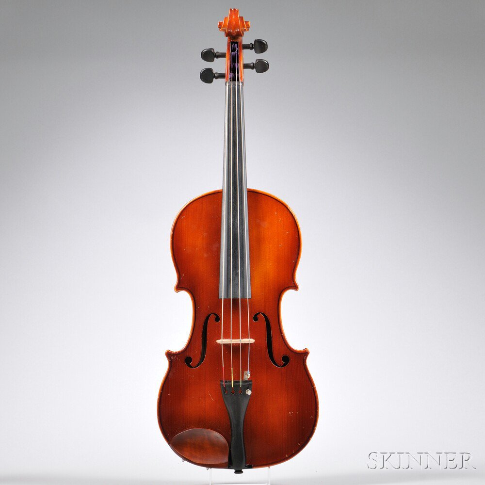 Appraisal: Modern Viola c labeled OTTO ERNST FISCHER length of back