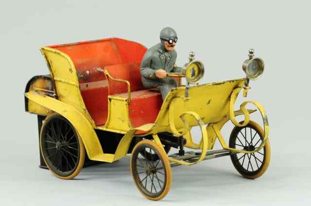 Appraisal: a CARRETTE STEAM DRIVEN HORSELESS CARRIAGE Germany early 's hand