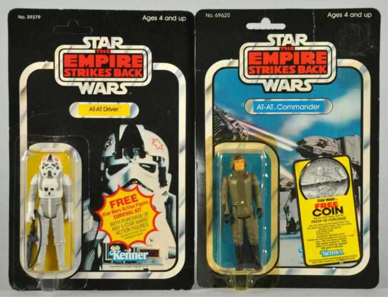 Appraisal: Lot of Star Wars Carded Figures Description Empire Strikes Back