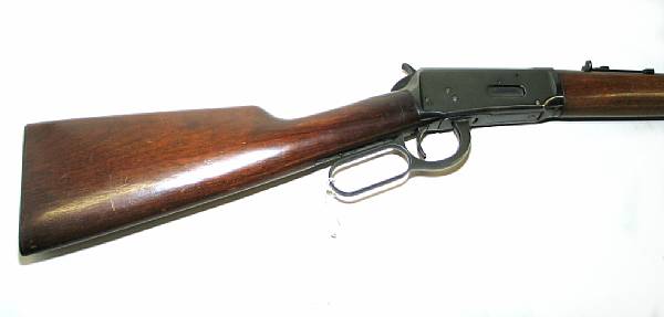 Appraisal: A Winchester Model lever action rifle Serial no for Winchester