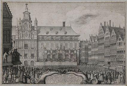 Appraisal: HOLLAR WENCESLAW EVGENTLYCKE AFBEELDINGHE ANTWERP Etching - x sight Light