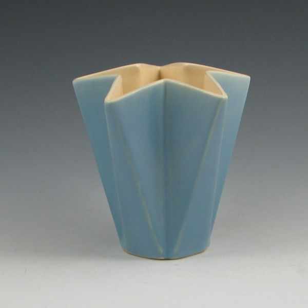 Appraisal: Weller Atlas vase Marked Weller and with an original retailer's