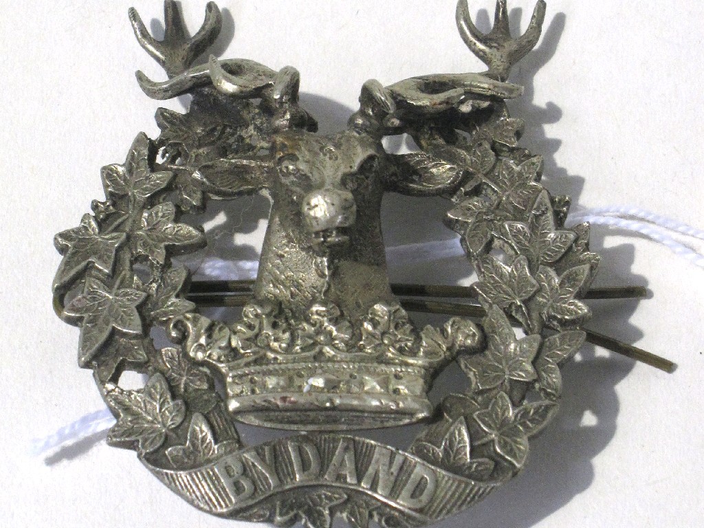 Appraisal: Seaforth Highlanders cap badge