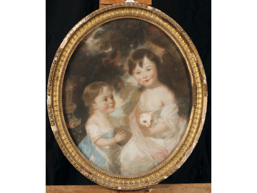 Appraisal: CIRCLE OF JOHN RUSSELL The daughters of James Earl of