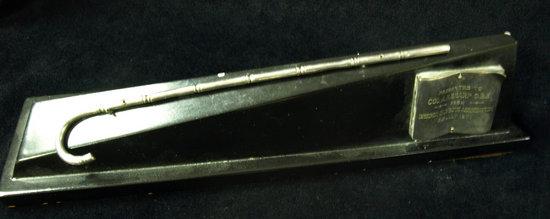 Appraisal: A model of a school cane with presentation inscription in