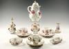 Appraisal: PIECE MEISSEN LOT- th c Meissen pink flower encrusted wares