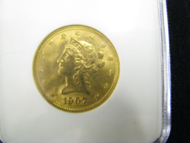 Appraisal: U S Liberty Head Gold Coin certified graded mint state-