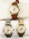 Appraisal: GENT'S WATCHES - Lot of three watches to include a