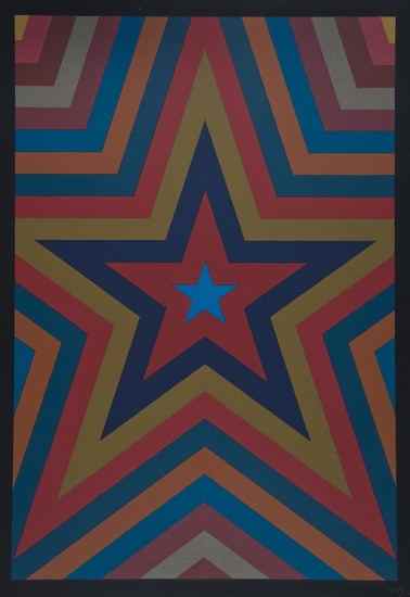 Appraisal: Sol LeWitt - Olympic Centennial silkscreen printed in colours signed