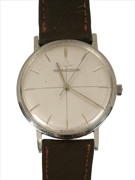 Appraisal: Jaeger LeCoultre a gentleman's stainless steel wristwatch ref no circa