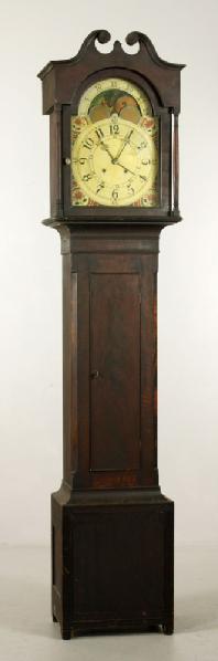 Appraisal: - th C Mahogany Tall Clock th century tall clock