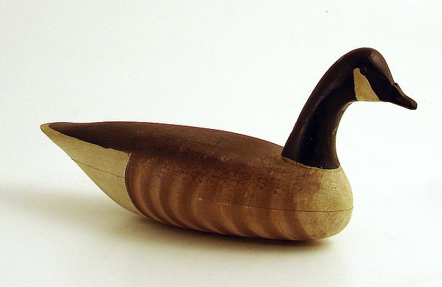 Appraisal: Miniature Canada goose decoy signed Chris Sprague October Ship plus