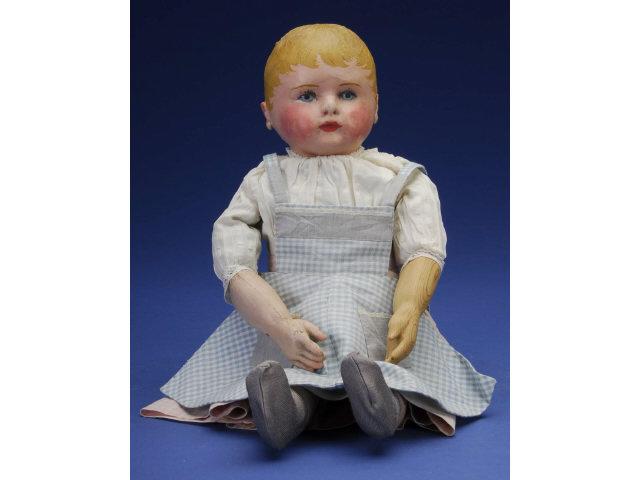 Appraisal: Martha Chase Girl Doll Pawtucket R I ca all cloth