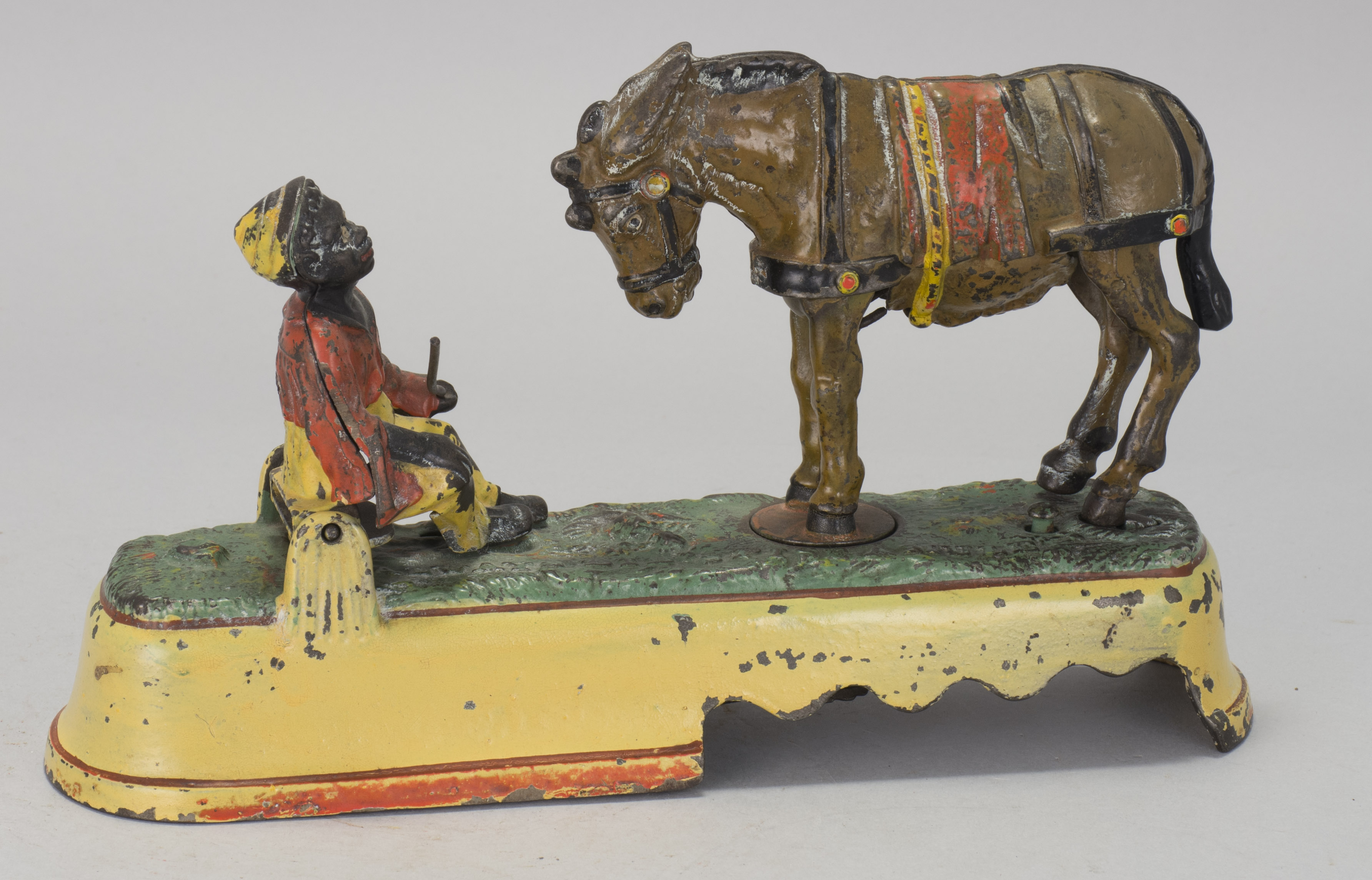 Appraisal: I ALWAYS DID 'SPISE A MULE CAST IRON MECHANICAL BANK