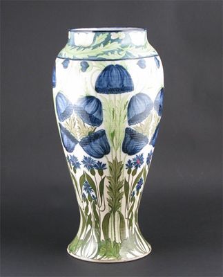 Appraisal: A large Wedgwood baluster vase probably designed by Alfred or