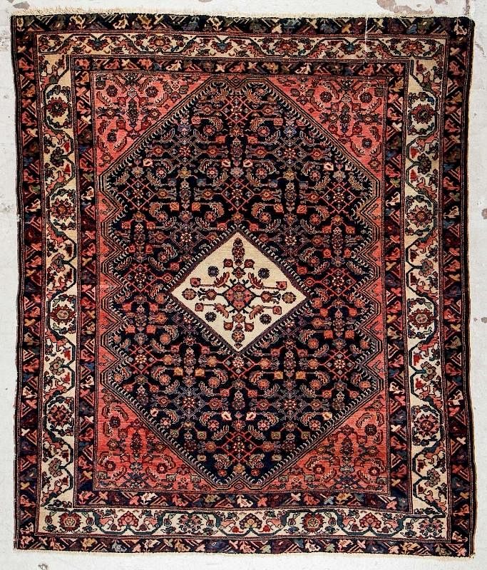 Appraisal: Antique Malayer Rug Persia ' '' x ' '' Antique