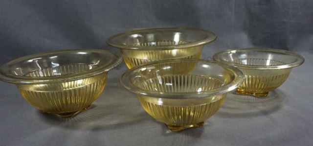 Appraisal: Includes graduated size nesting mixing bowls Produced c 's 's-