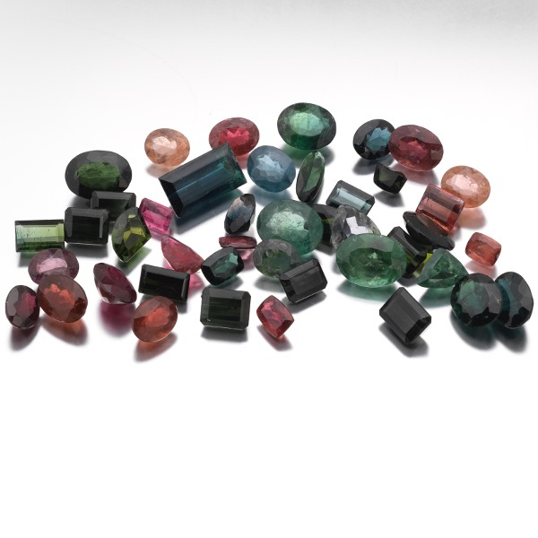 Appraisal: UNMOUNTED TOURMALINE COLLECTION