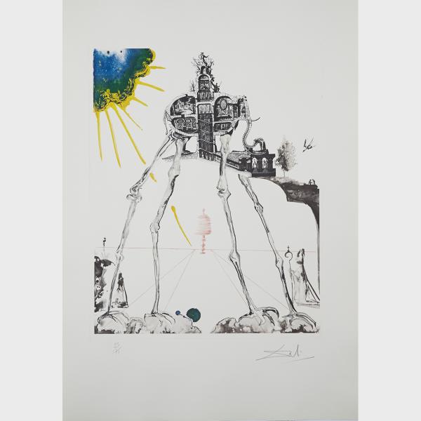 Appraisal: Salvador Dali - MEMORIES OF SURREALISM PORTFOLIO OF FIELD -