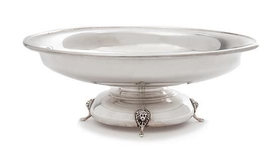 Appraisal: An American Silver Centerpiece Bowl Becht Hartl Newark NJ First