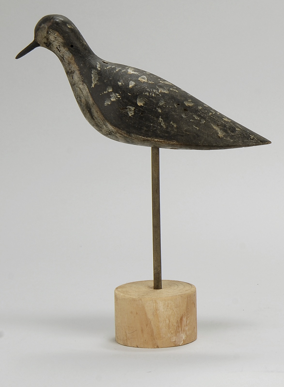 Appraisal: GOLDEN PLOVER DECOY From Nantucket Painted eyes Original paint Replaced