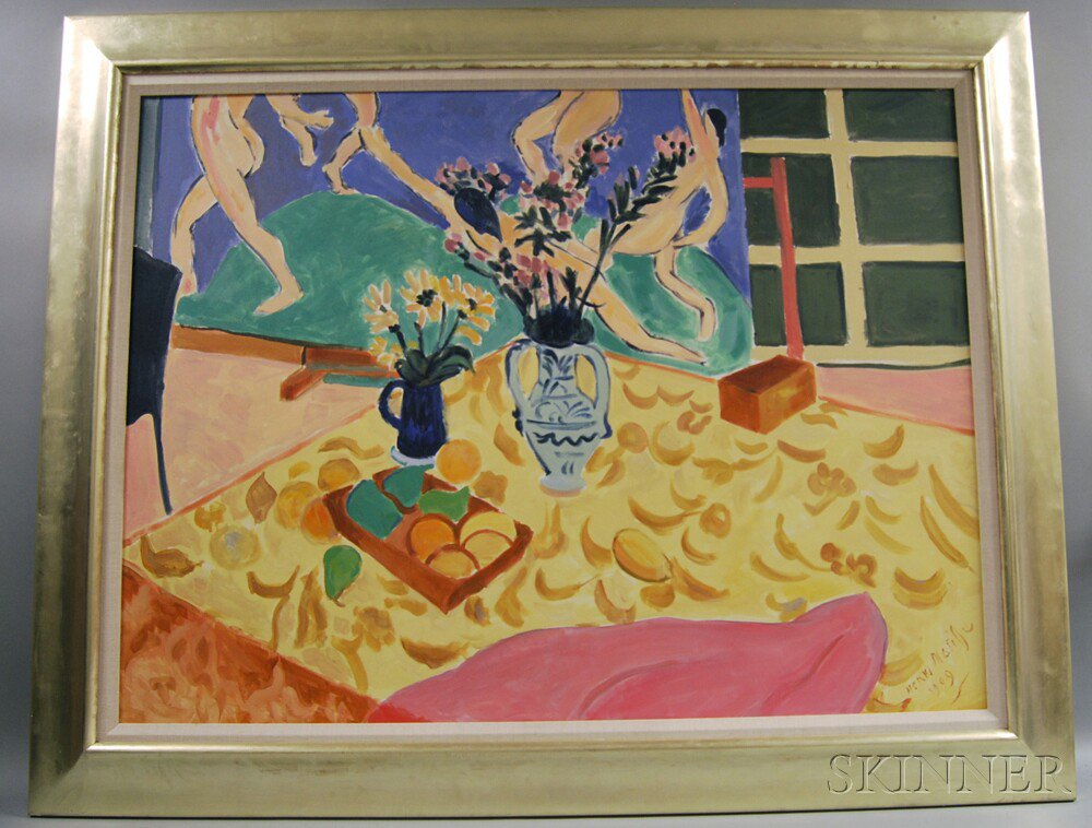 Appraisal: After Henri Matisse French - Still Life with Dance Bears